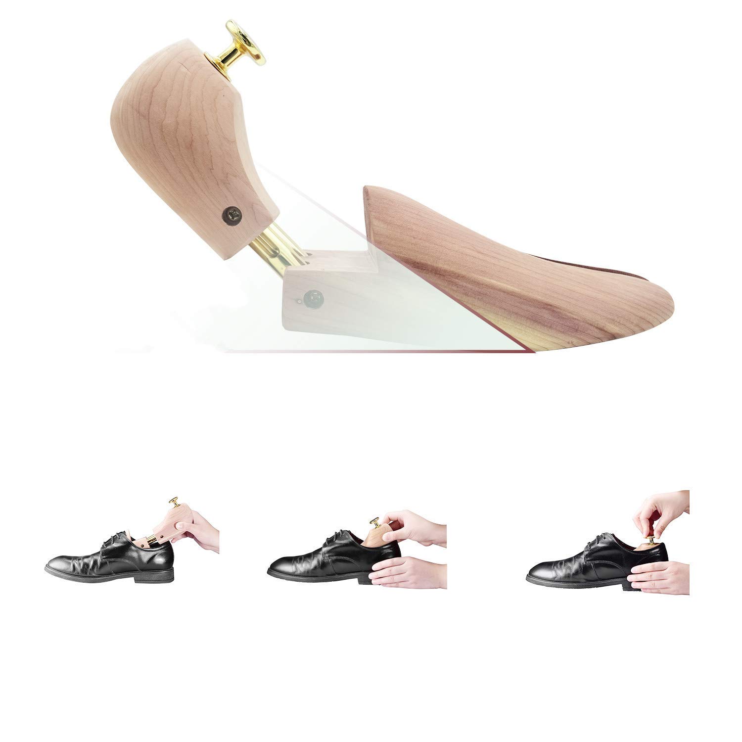 Amazon.co.jp: シューキーパーシューツリーシューズキーパーメンズシワ